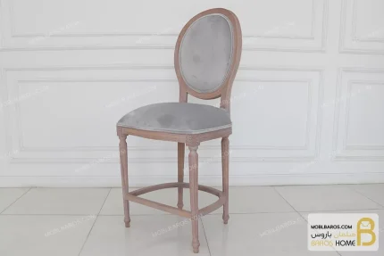 صندلی کانتر و آشپزخانه چوبی کلاسیک مدل لویی خرید مبل باروس 2