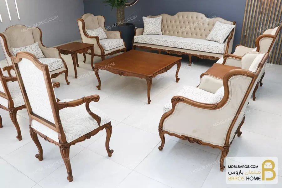 ست مبلمان رومینا کد ۲ moblbaros.com 2