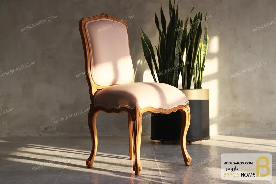 صندلی چوبی ناهارخوری مدل روتی خرید مبل باروس 1