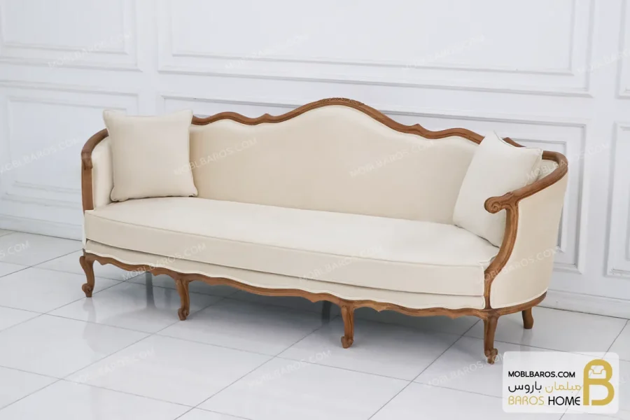 مبل کلاسیک ۷ نفره جورجیا و روما خرید مبل باروس 112 6