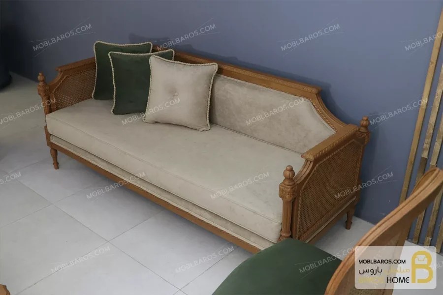ست مبلمان نئوکلاسیک جدید مدل کاجی moblbaros.com 5