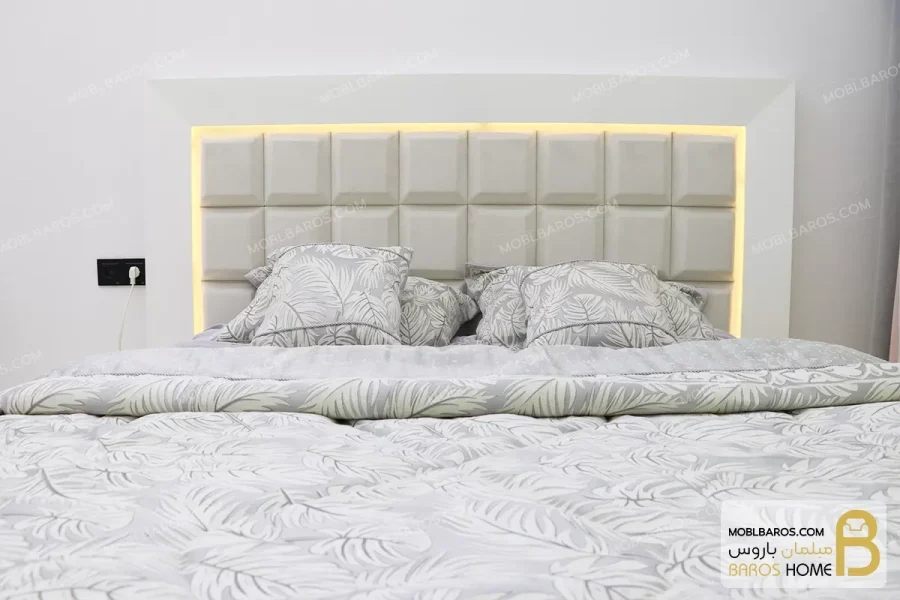 سرویس و تخت خواب دو نفره چوبی اسپورت مدل رادا خرید مبل باروس 4