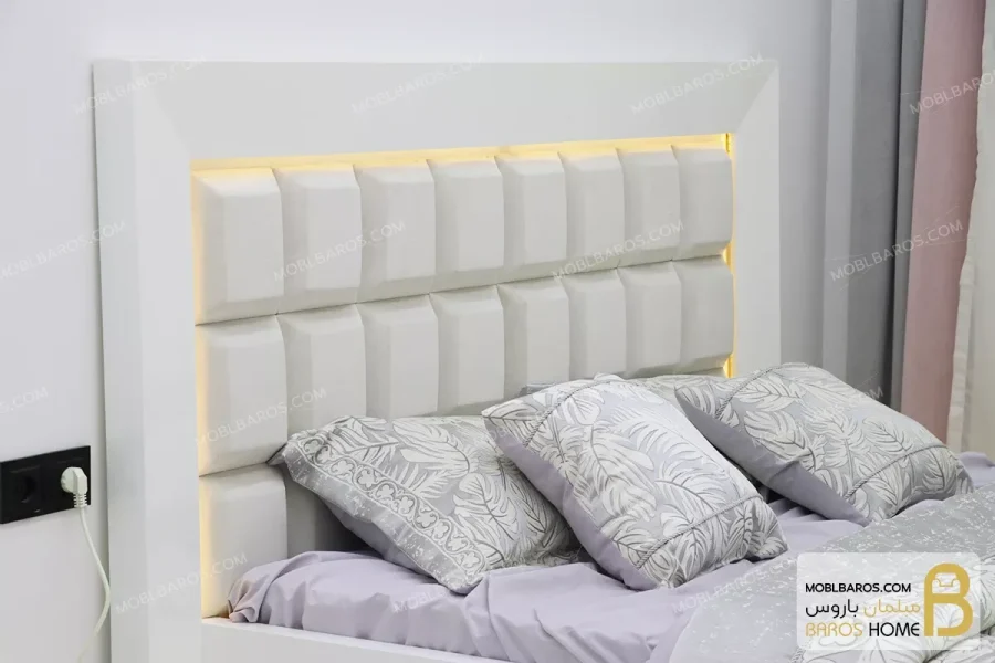 سرویس و تخت خواب دو نفره چوبی اسپورت مدل رادا خرید مبل باروس 5