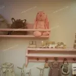 سیسمونی اتاق نوزاد رنگ صورتی مدل نیکا خرید مبل باروس ۴