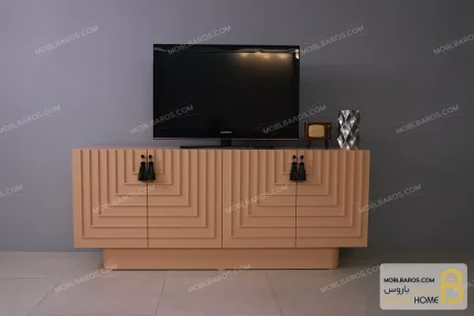 میز تلویزیون مدرن و چوبی جدید مدل سی سی خرید مبل باروس 2