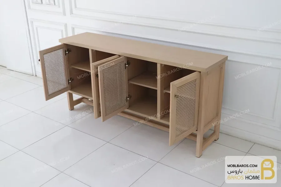 کنسول مدرن و حصیری چهار در جدید مدل کارینا خرید مبل باروس 6