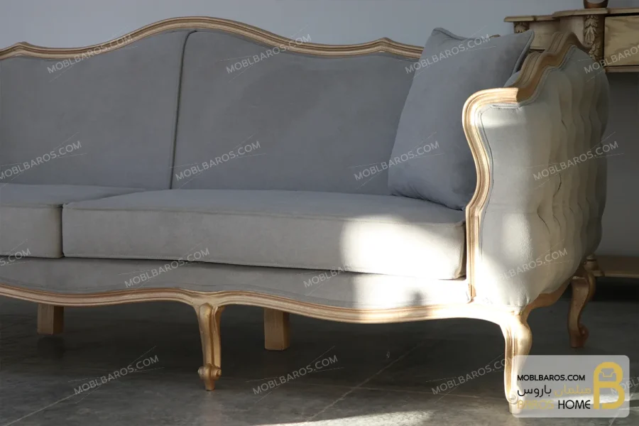 ست مبلمان کلاسیک ابزاری و جورجیا چستر جدید خرید مبل باروس 6