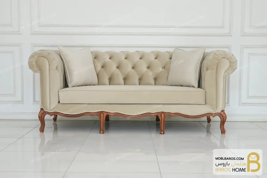مبل لوکس کلاسیک ابزاری ساده و جورجیا و مبل فرانسوی خرید مبل باروس 11 5